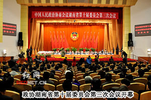 胡國安董事長出席政協(xié)湖南省第十屆委員會第三次會議