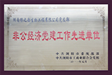 非公經(jīng)濟黨建工作先進單位